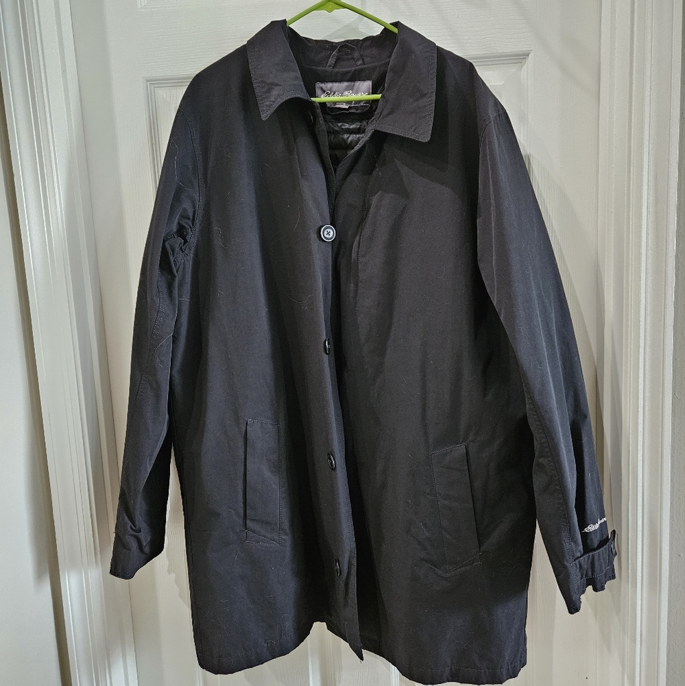 Eddie Bauer Men Tall Trench Coat